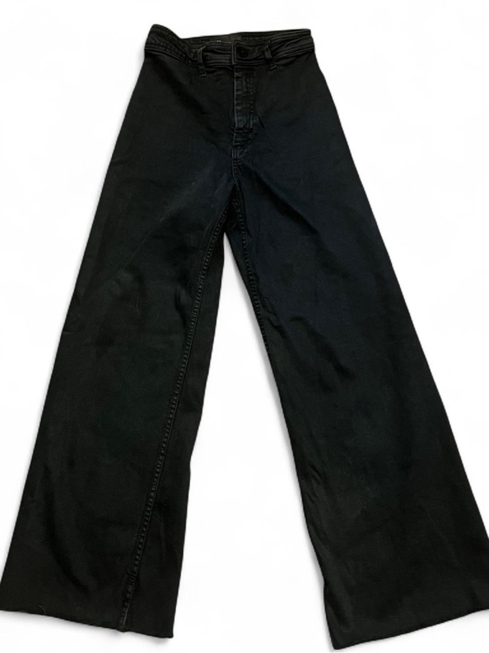 Zara marine pants Wide Leg High Waist Jeans